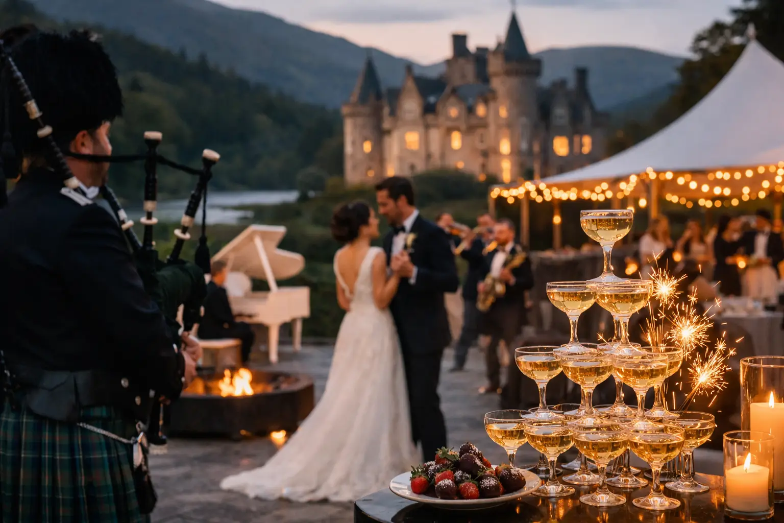 Luxury Wedding Entertainment Scotland Ideas