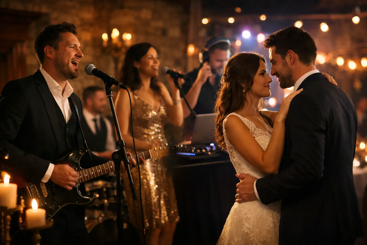 Band vs DJ Wedding Which Suits You - Premier Disco Weddings Premier disco weddings band vs dj wedding: which suits you?